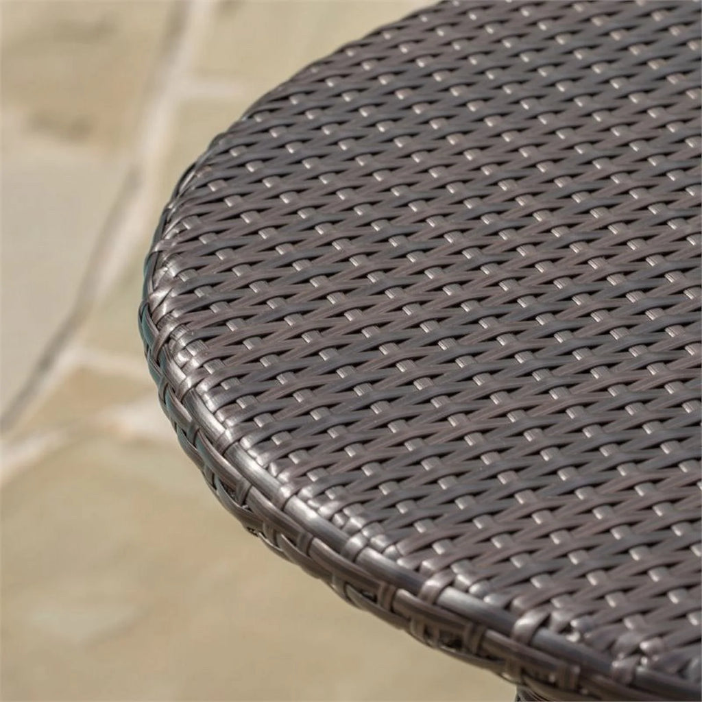 Round Wicker Patio Dining Table A848