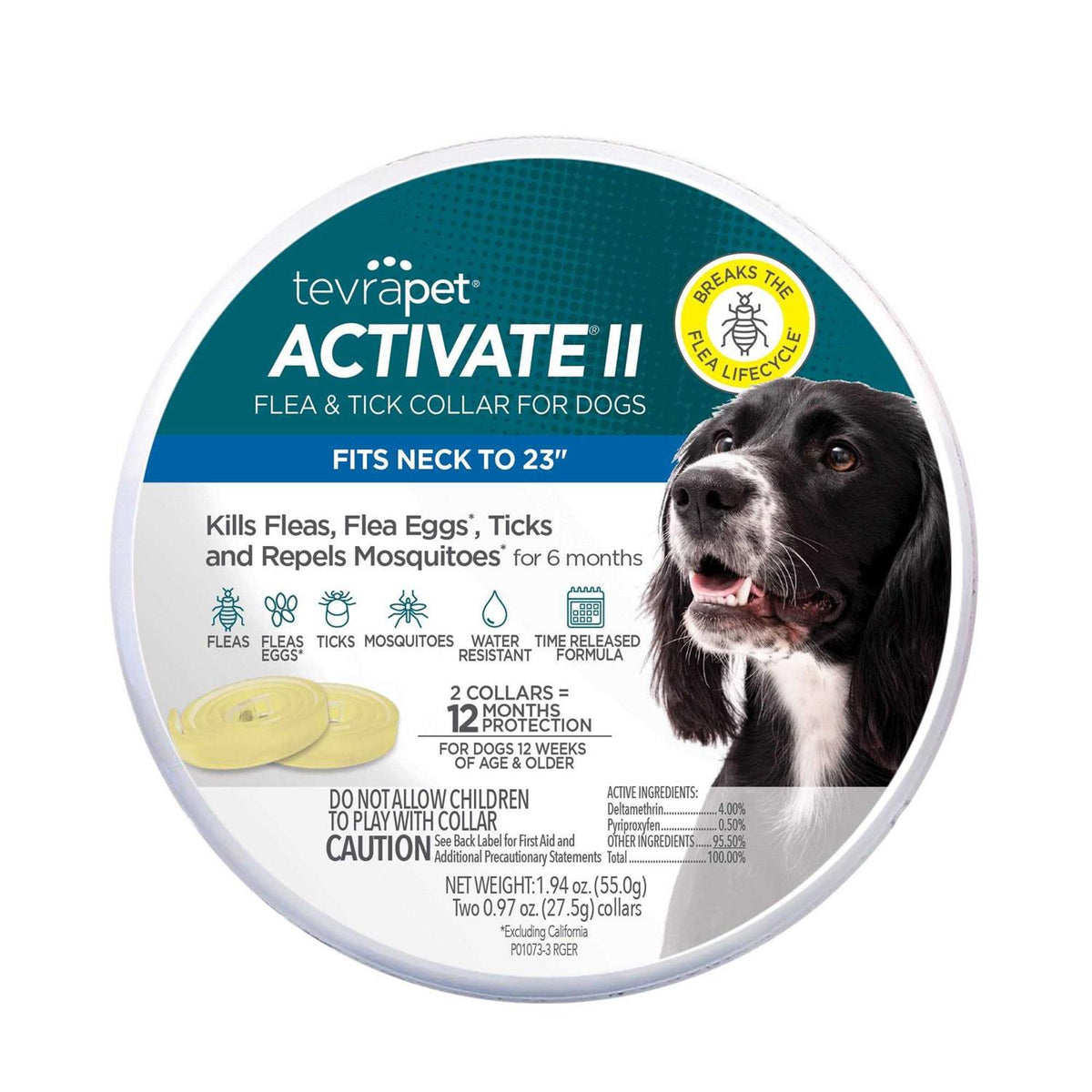 Flea & Tick Collar for Dogs L4178