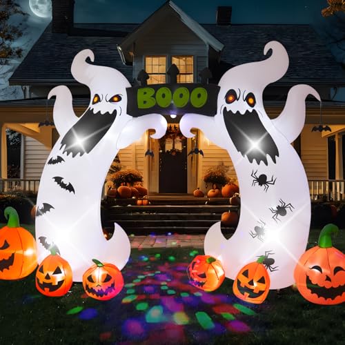 8ft Inflatable Halloween Outdoor Decoration with LED Lights O3993