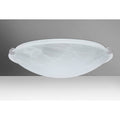 Trio 12 Flush Mount Satin Nickel U342