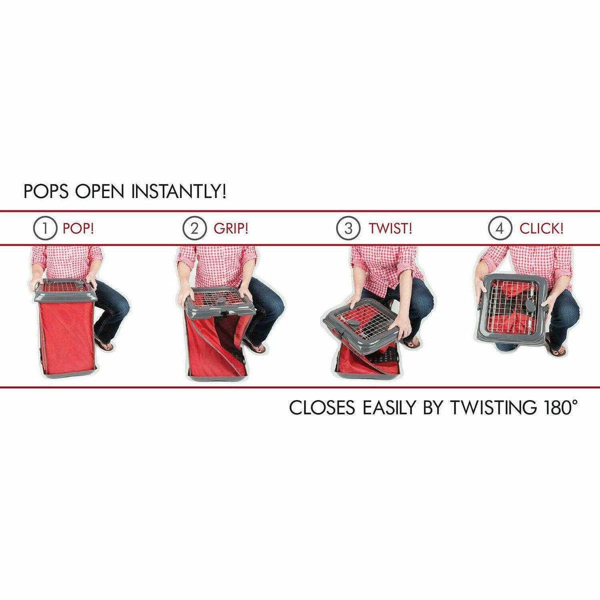 Pop up Travel Crate L733
