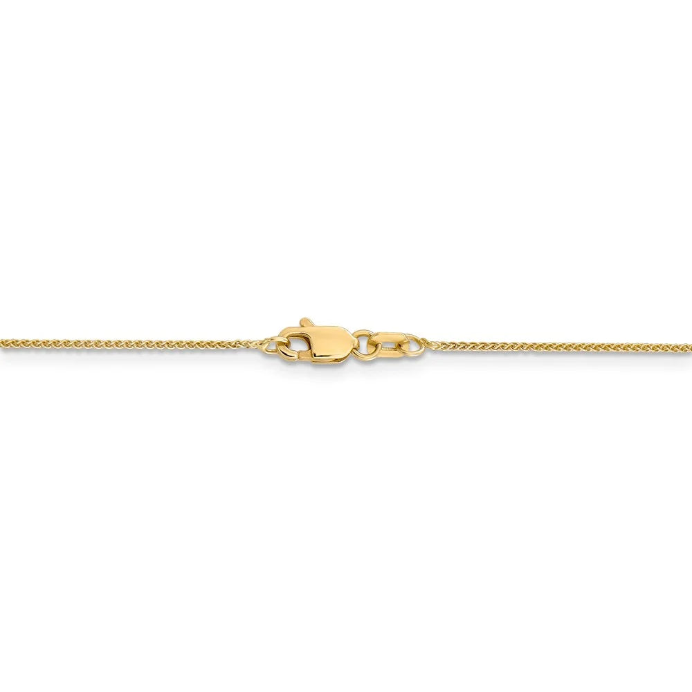 14kt Yellow Gold Spiga Chain Bracelet 6 inch Q889794