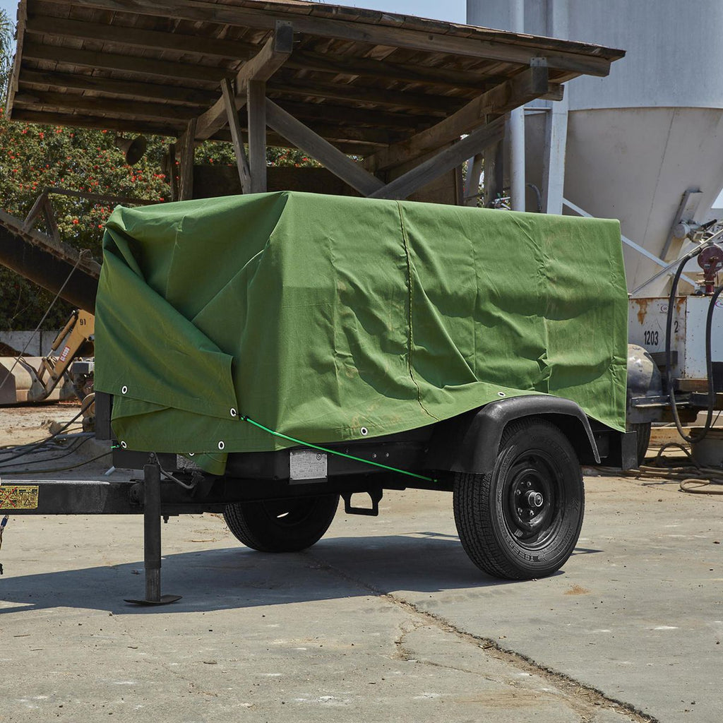 8 ft. x 10 ft. Canvas Tarp C567