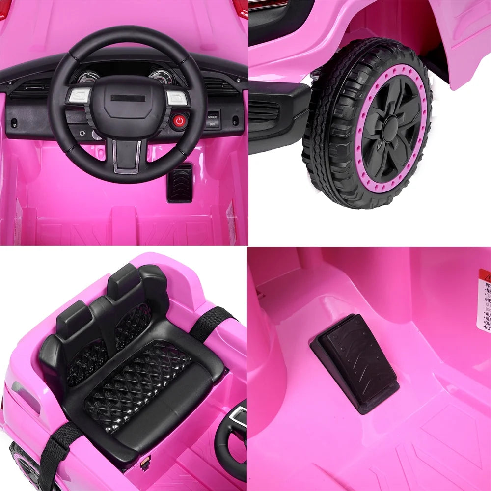 Pink Electric Ride on Car with Remote Control P896902