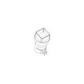 Hot Air Nozzle 9.8mm x 9.8mm T646985