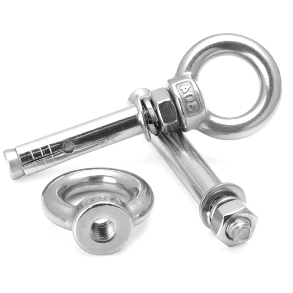 304 Stainless Steel Lifting Eye Bolt M12x100mm U7070