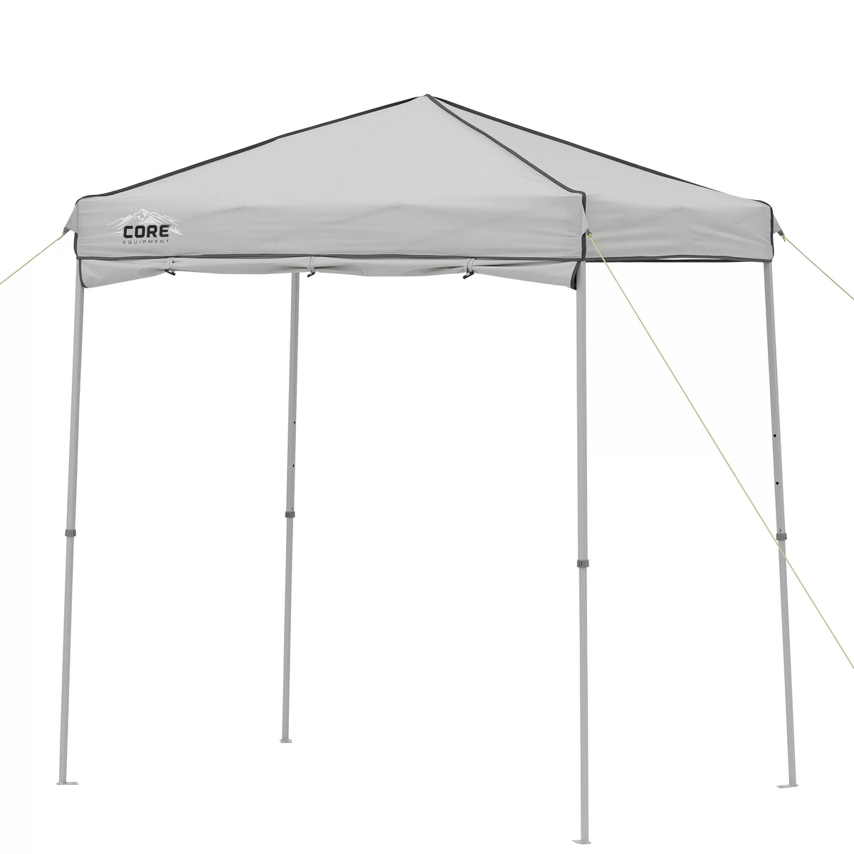 6 x 4 Ft Pop Up Instant Tent Canopy with Half Sun Shade, Gray L105