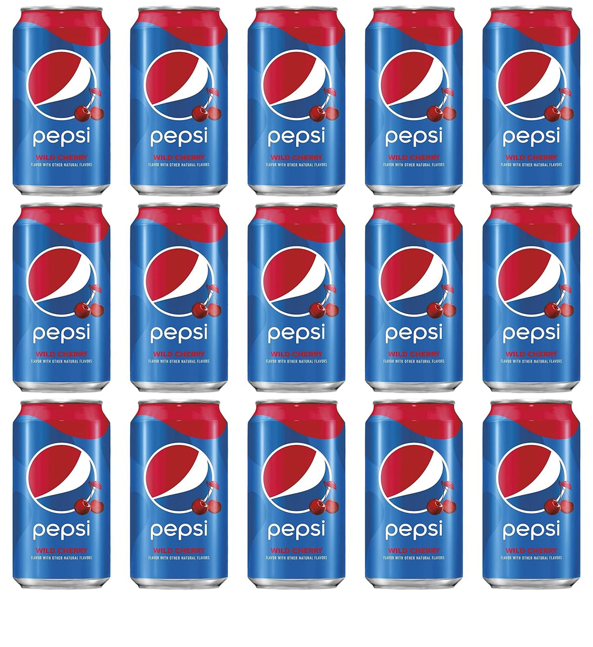 15 cans 12 fl oz Wild Cherry U589405