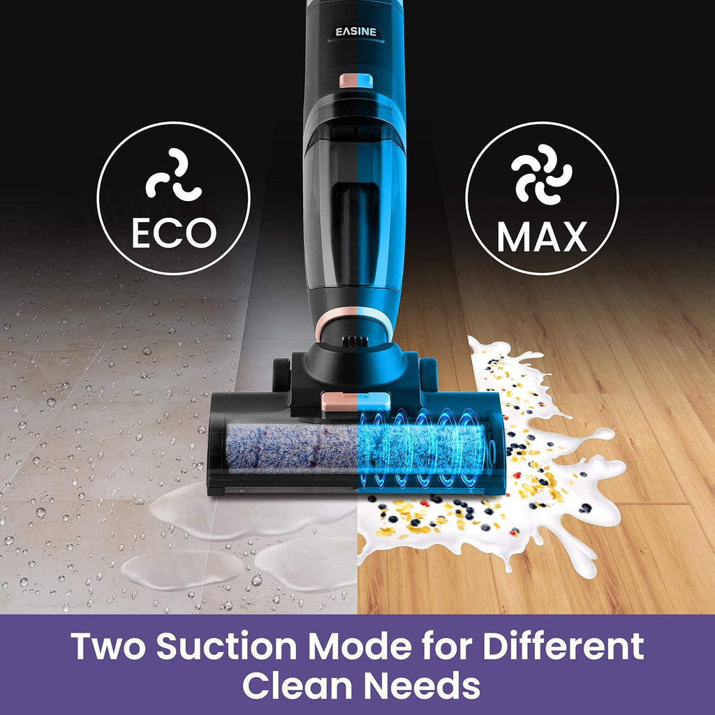 Cordless Stick Wet Dry Vacuum Cleaner, Self-Cleaning, Black P8713