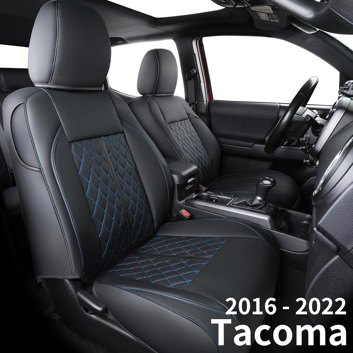 Tacoma Seat Covers Water Proof Faux Leather Full Set T27454