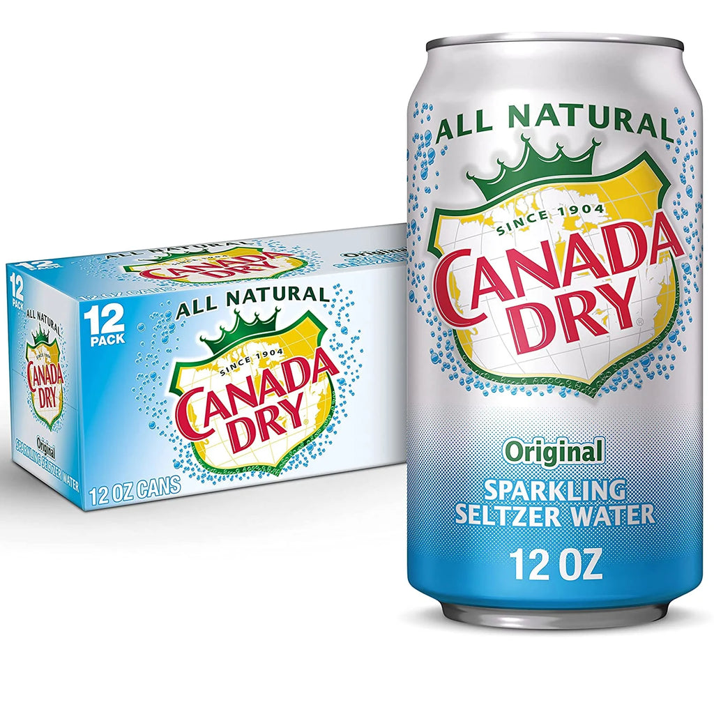 12 oz. Cans Sparkling Seltzer Water (Pack of 12) U740