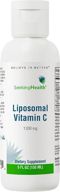 Liposomal Vitamin C Liquid Supplement, Natural Lemon, 5 Oz L466964