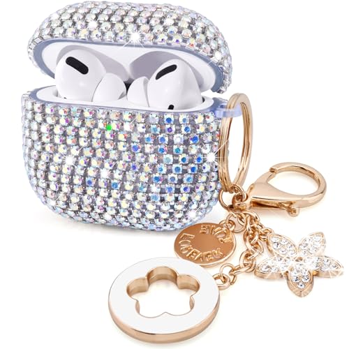 Airpods 4 Case with Bling Keychain O7861