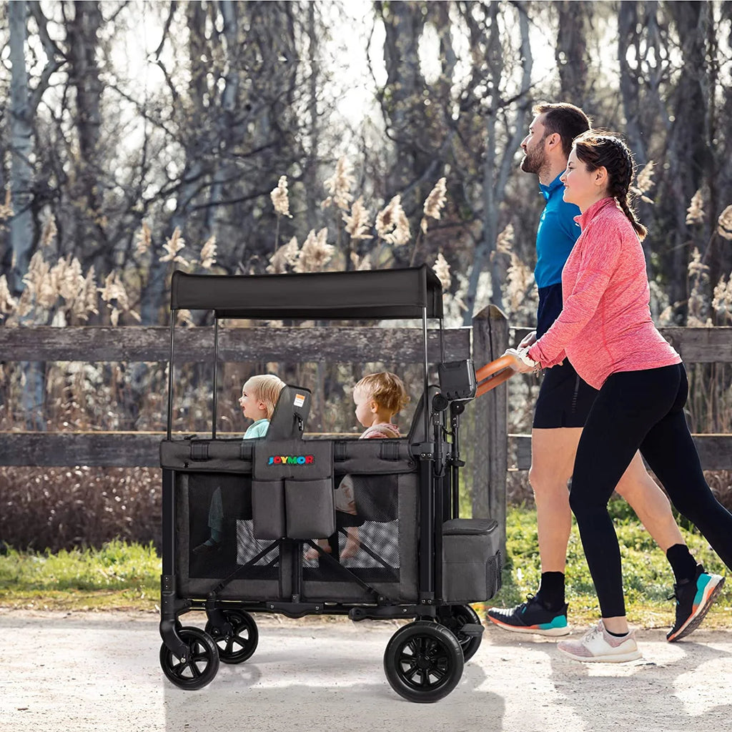 Double Stroller Wagon with 5 Point Harness J22201