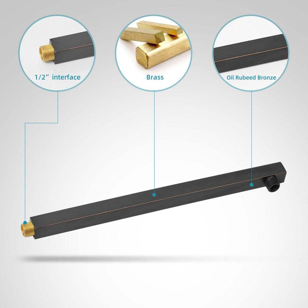 Oil Rubbed Bronze Complete Shower System with Rough-In Valve N501