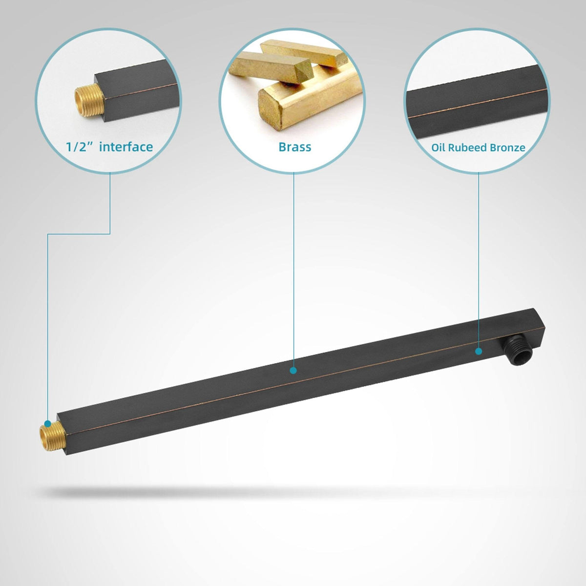 Oil Rubbed Bronze Complete Shower System with Rough-In Valve N501