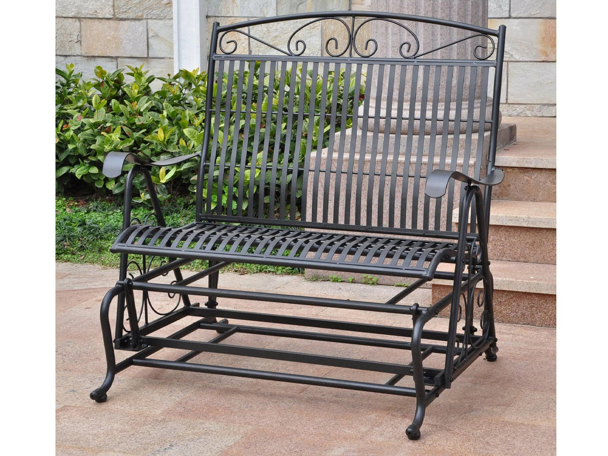 Black Iron Patio Double Glider K4623