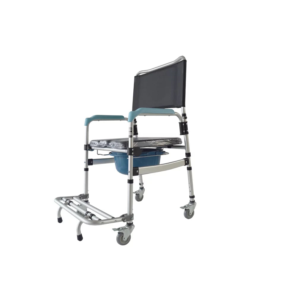 Portable Foldable Padded Aluminium Alloy Toilet Chair D825