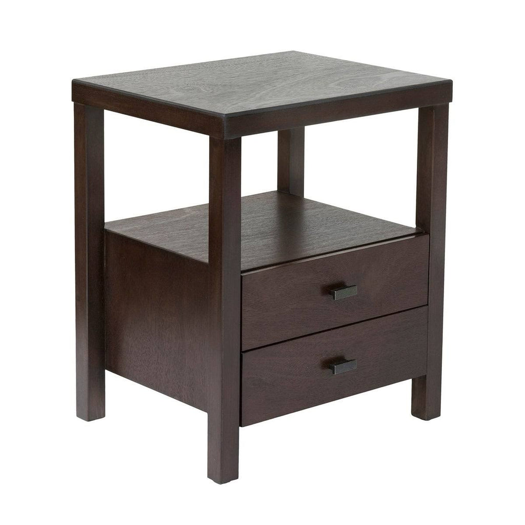 Acacia Accent Table Orange Q3072