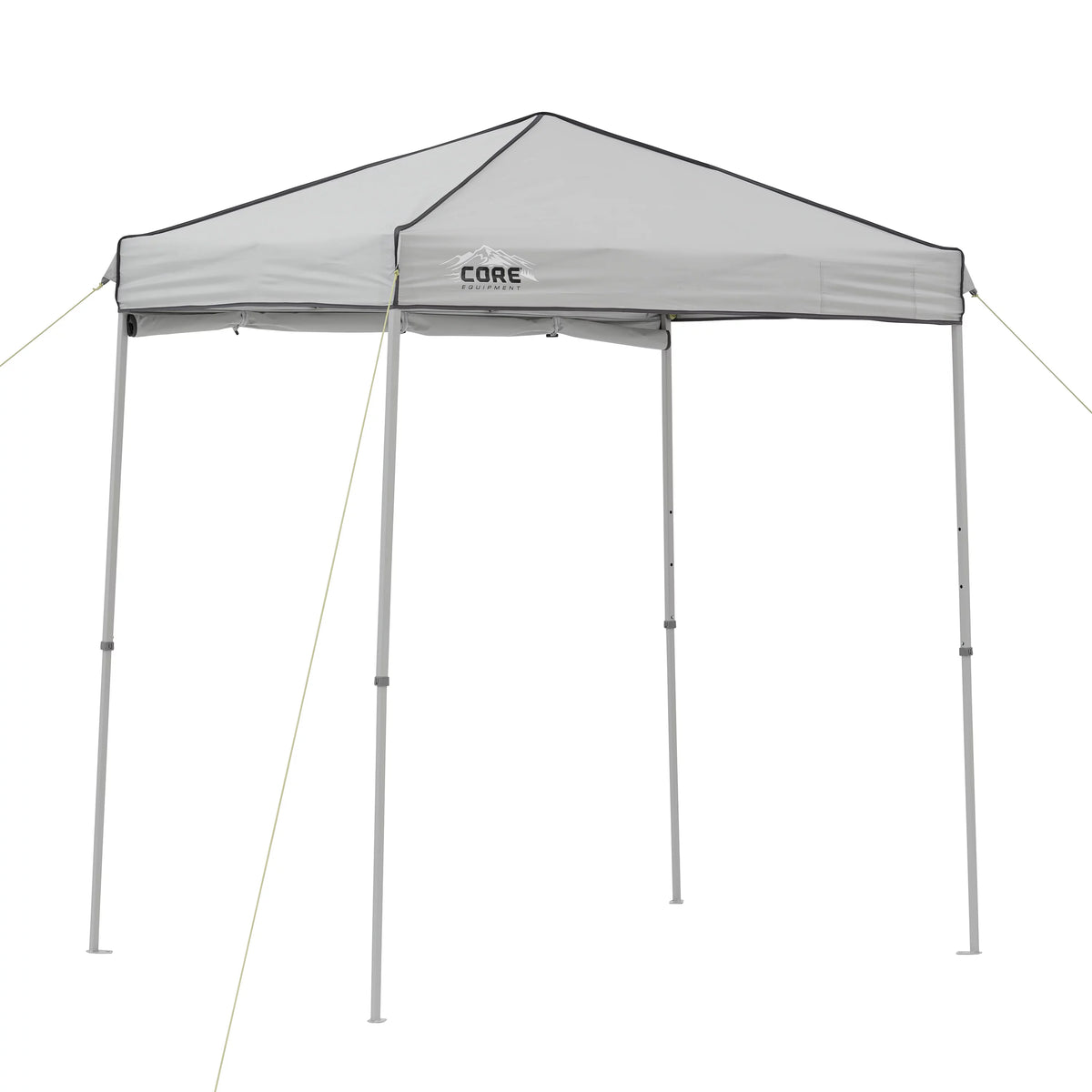 6 x 4 Ft Pop Up Instant Tent Canopy with Half Sun Shade, Gray L105