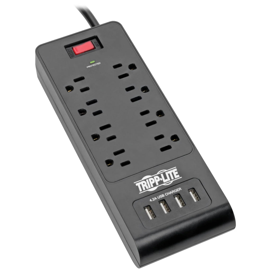 8 Outlets 1800 Joules Surge Protector M502028