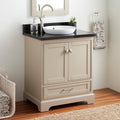 30x22 Taupe Wood Vanity Cabinet I574262