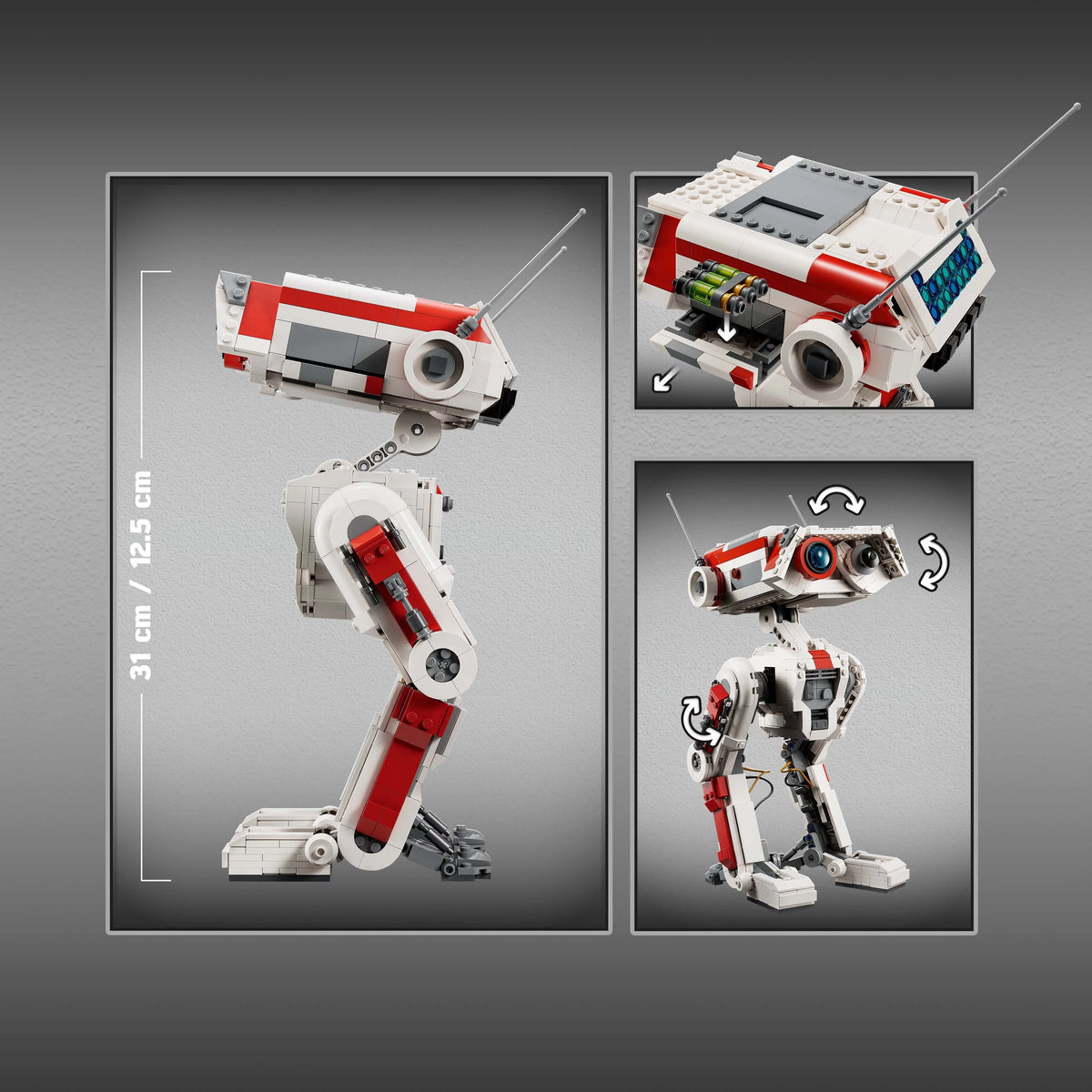 Posable Droid Figure Model Building Kit X250535