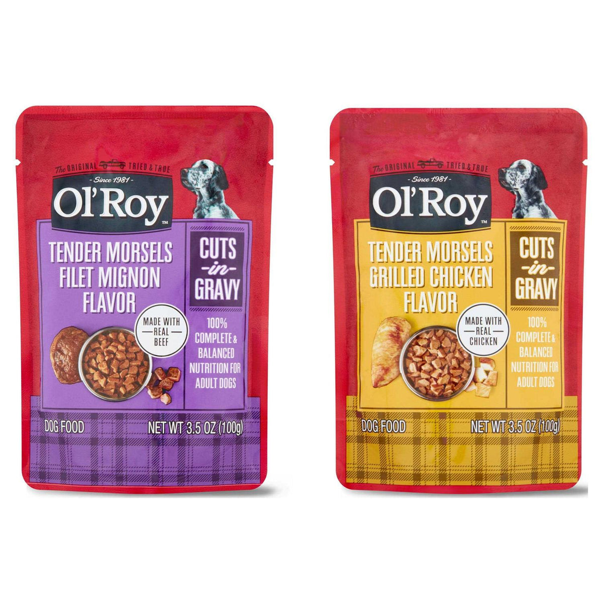 Cuts in Gravy Wet Dog Food Variety Pack S7054