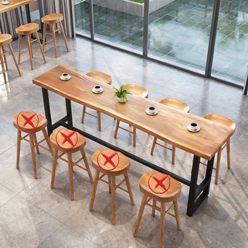 Solid Wood Bar Height Table 160cm long A215