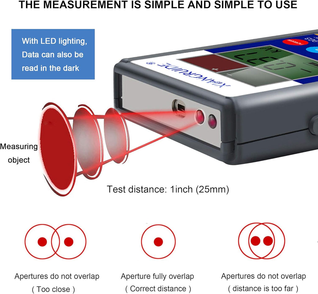 Handheld Digital Electrostatic Field Meter Tester 0~20KV Portable Ion Balance Tester 0~200V C136