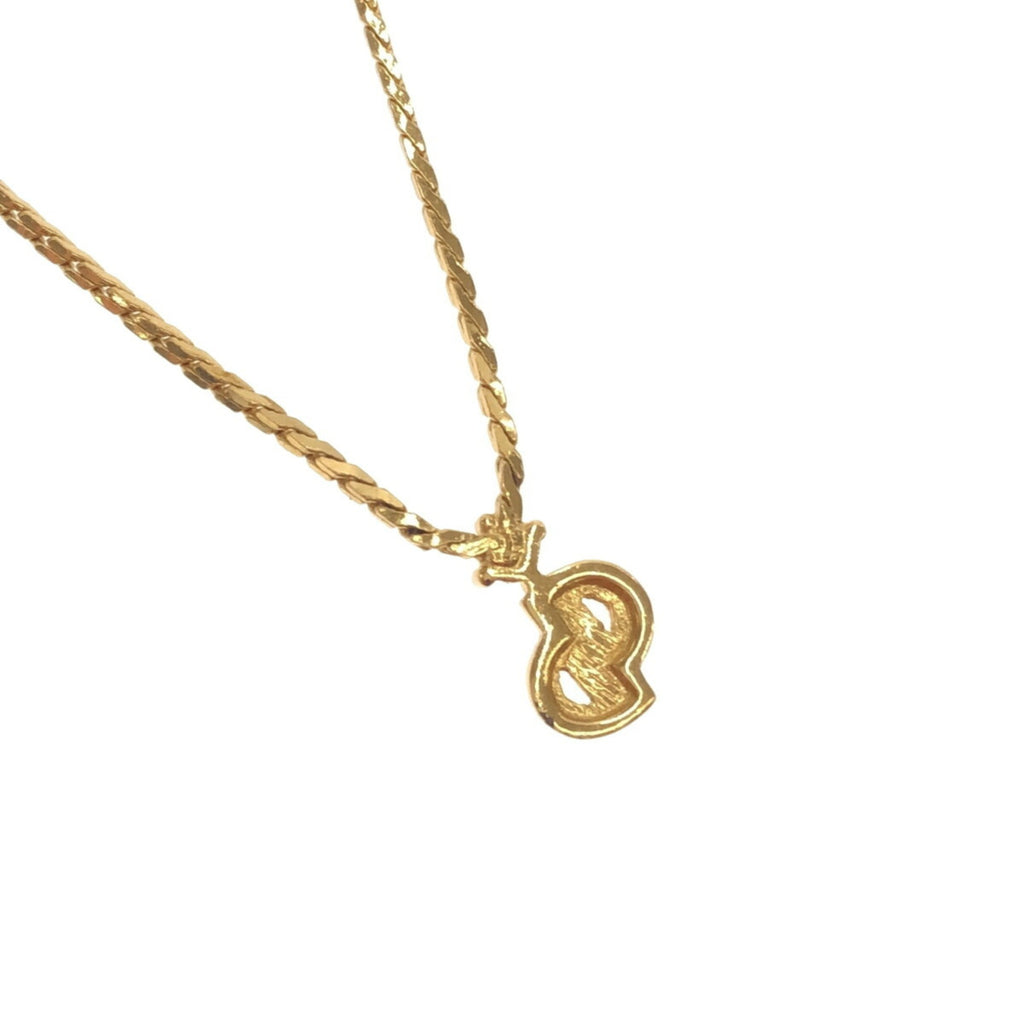 Vintage Gold Stone Necklace H151