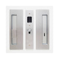 Magnetic Privacy Pocket Door Pull Set Satin Chrome K864880