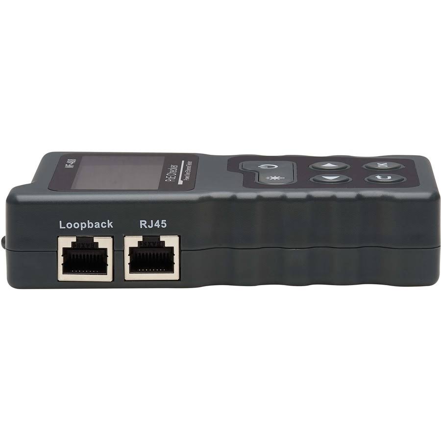 Network and Power over Ethernet Signal Tester with Carrying Case J29193