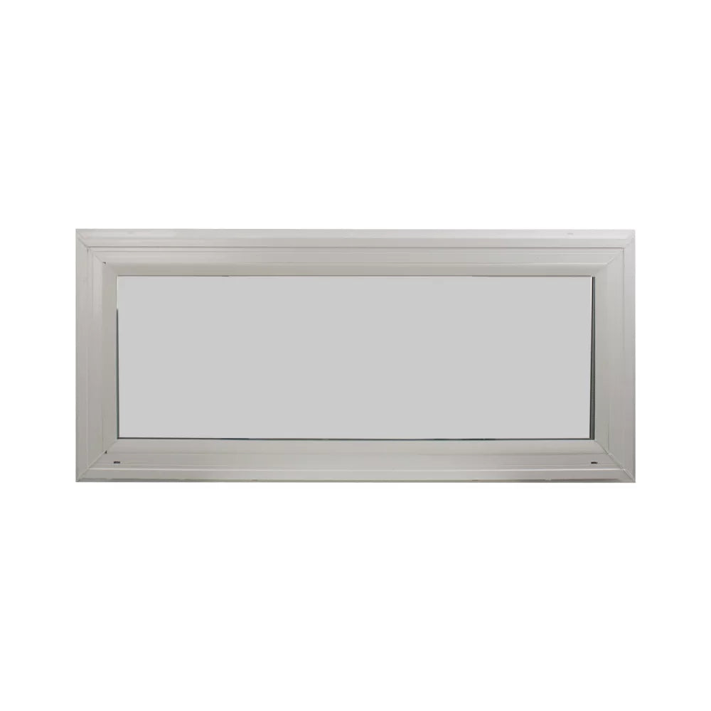 24" x 10" Vinyl Non-Opening Double Pane Transom Window with Low-E Glass M183535