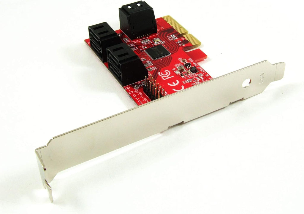 6-Port SATA PCI Express x4 Host Adapter Card L6466