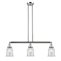 Polished Chrome 3 Light Island Light D1941