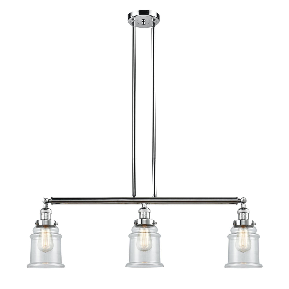 Polished Chrome 3 Light Island Light D1941