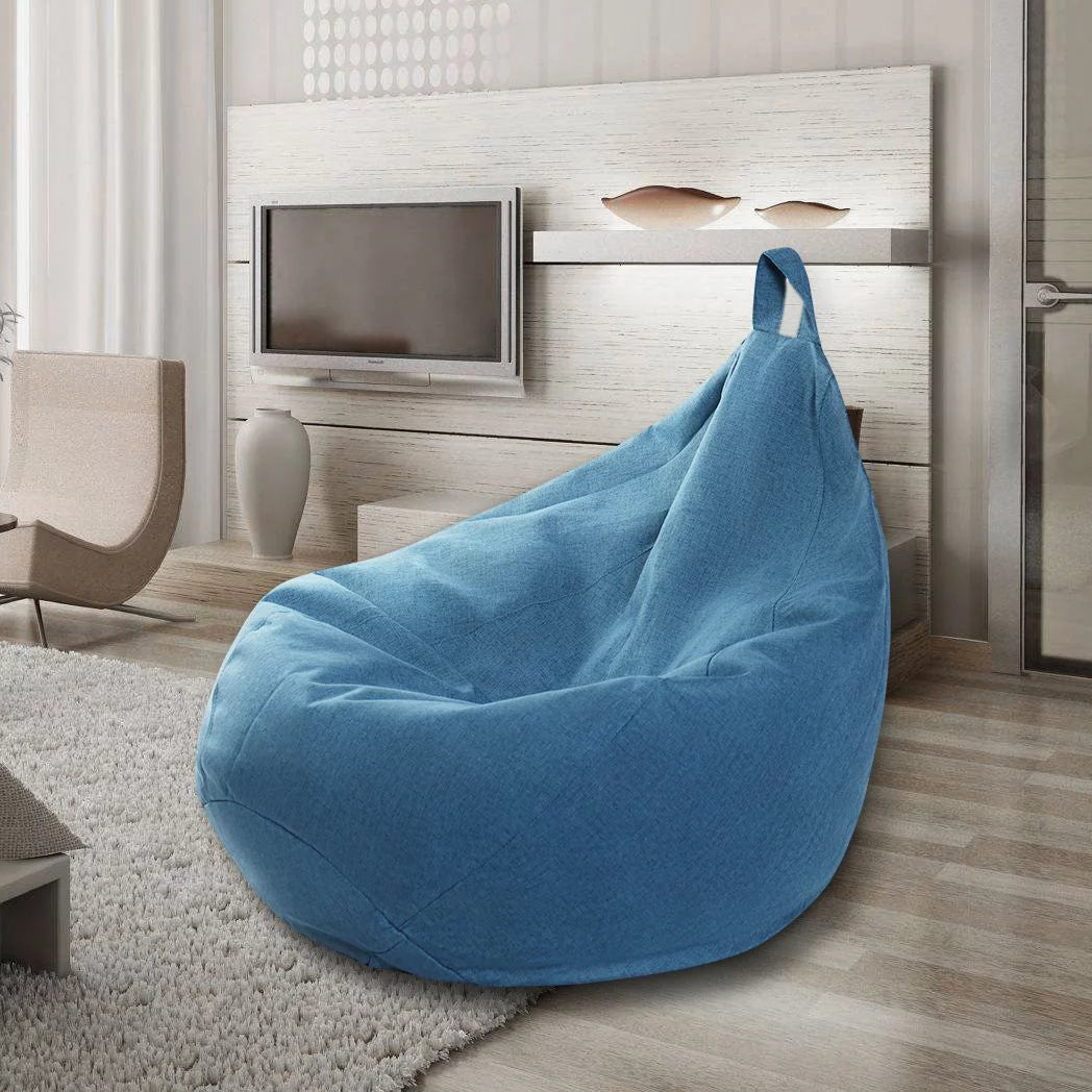Soft Comfy Sofa Cover without Filling Dark Gray S C19829
