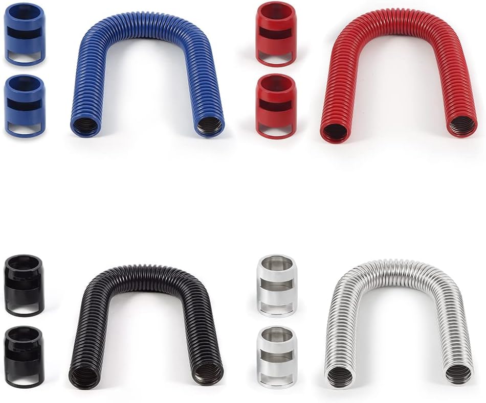 Universal Flexible Stainless Steel Radiator Hose Kit, 24”, Pack of 2 B417