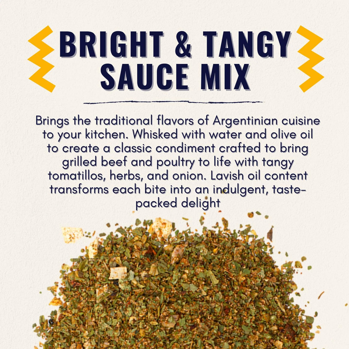 Chimichurri Dry Sauce Mix 2.38 Ounce Shaker Top Jar R309