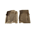 Vinyl Floor Mat Front Tan C442