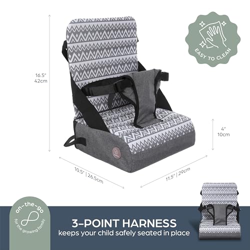 Travel Booster Seat with Storage Compartment N125064