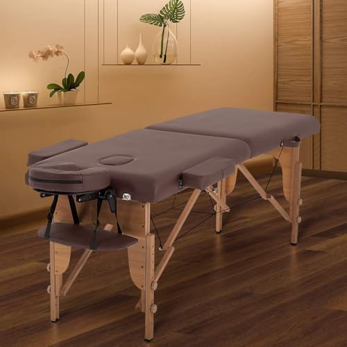 Portable Adjustable 2 Folding Massage Table K590215