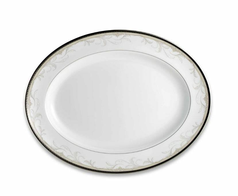 Brocade Oval Platter Y858930
