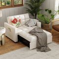 Adjustable Backrest Futon Sofa B675888