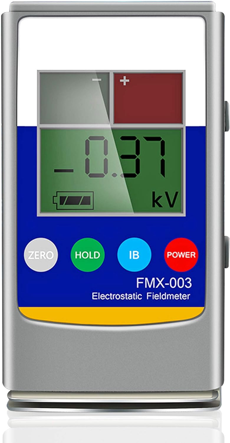 Handheld Digital Electrostatic Field Meter Tester 0~20KV Portable Ion Balance Tester 0~200V C136