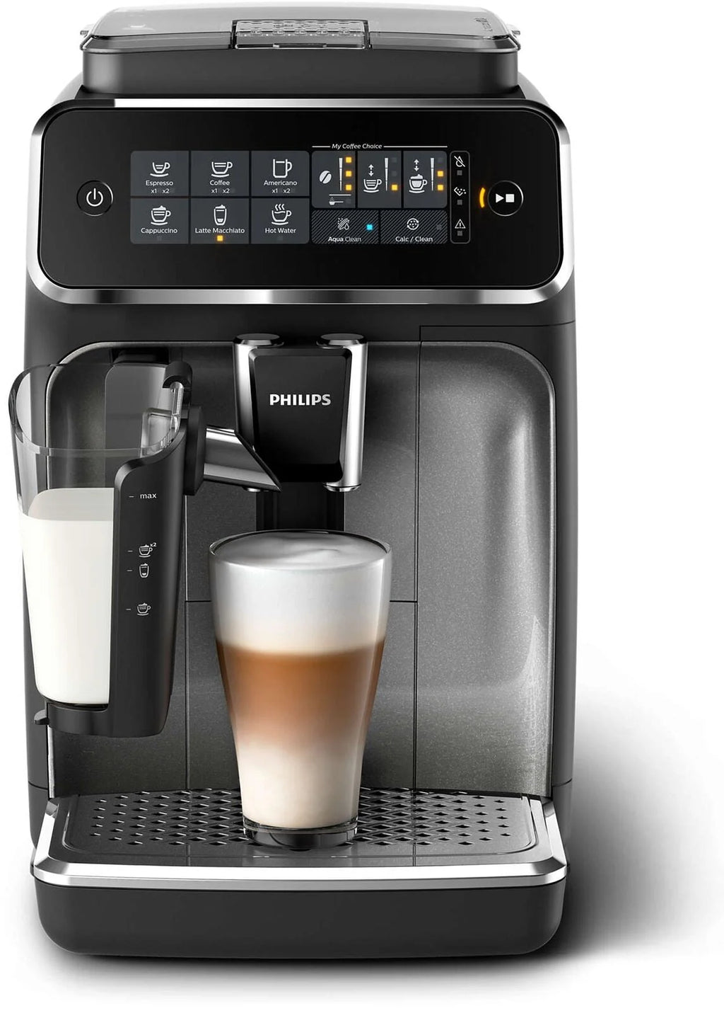 Fully Automatic Espresso Machine with LatteGo, Silver L968301