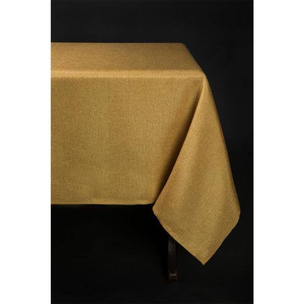 Gold Solid Color Tablecloth E3198