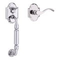 Left Handed Lower Portion Handleset Polished Chrome U42475