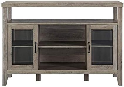 Dark Walnut TV Stand Console Cabinet Z58982